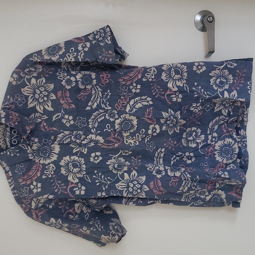 ONO for Liberty House Hawaiian Printed Shirt